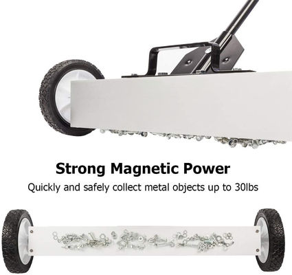 Bequemer magnetischer Push-Type-Aufzieher mit 30-50 Pfund Zugkraft und Rädern