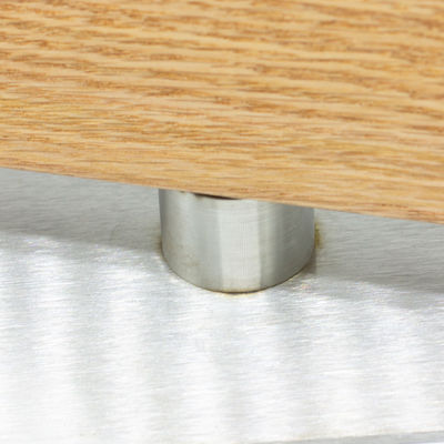 Eiche Magnetmesserhalter Set mit Magnethalter und Messerschärfer nachhaltiges Design