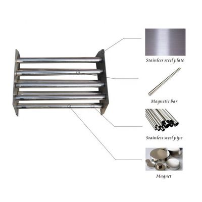 12000-Gauss-Magnetstange Dauermagnetfilter für das Magnetnetnetz der Abgussstation