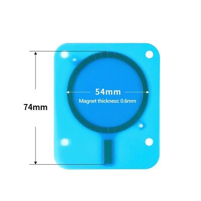 Zusammengesetzter Neodym-Magnet-Wireless-Ladegerät Magnetring Snap Adapter für MagSafe Case