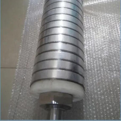 Mehr als 10000 Gauss Industrielle Dauerausführung Rotary Magnet Roller für Förderband Magnetische Trommel Separator