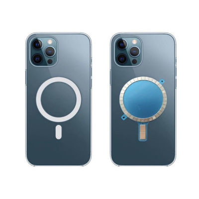 Wireless Charging Magnet Industrie Magnet Gehäuse für iPhone 12 Pro Max Mini 11 Xs Xr