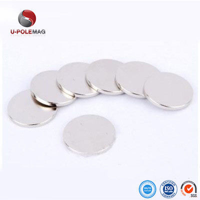 Toleranz ±1 mm Permanenter Neodym-Disk-Klebmagnet mit 3M-Selbstklebstoff