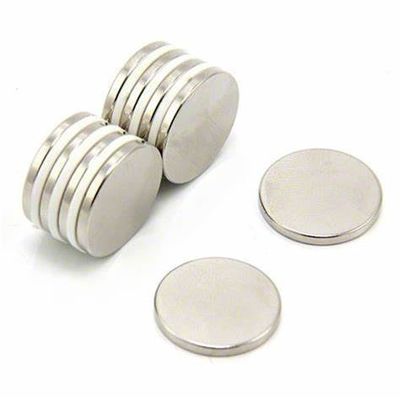 NiCuNi-beschichteter N52 1,26'x1/8' Achs-Nickel-Neodym-Disc-Magnet für die Herstellung