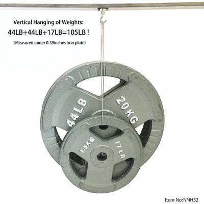 Industrielle Schwerlastmagnethaken 100 lb Kapazität für das Aufhängen dauerhafter Topfform