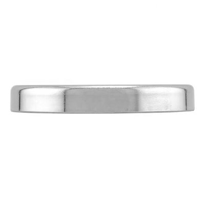 3.2" Taschenform Keramik Ferrit-Chrom-Plattiert Magnet 75lbs Ziehen für Innen- und Außen