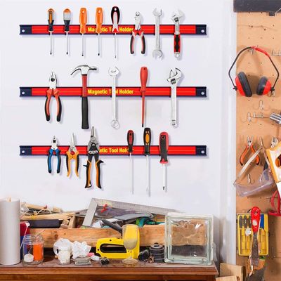 Neodym-Magnet 18'' Werkzeughalter Magnetische Wandmontage-Organisator für Garagen/Werkstätten
