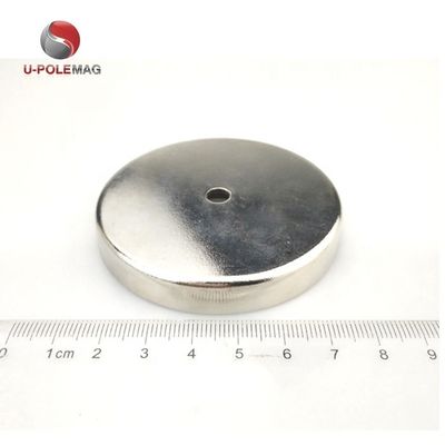 ± 1% Ferritmagnetische Befestigungsmittel Rundbasis-Töpfmagnet für allgemeine Werkzeuge