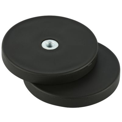 Kautschukbeschichteter Neodymium-Töpfmagnet-Gehalt Kautschuk aus Eisen NdFeB und zusammengesetzter Neodymiummagnet