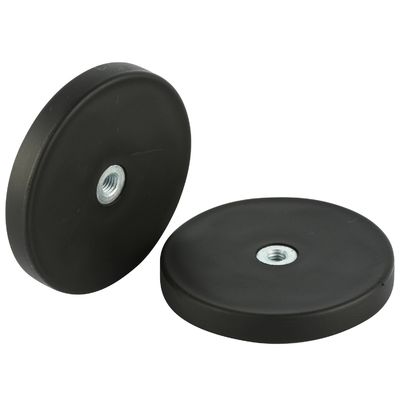 Kautschukbeschichteter Neodymium-Töpfmagnet-Gehalt Kautschuk aus Eisen NdFeB und zusammengesetzter Neodymiummagnet