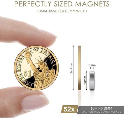 N35-N45 Rare Earth NdFeB Magnetische Rundringscheibe für industrielle Anwendungen