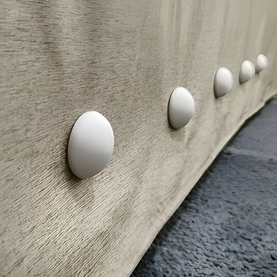 Duschvorhanggewichte mit starker Zugkraft und wasserdichte Gummi-Magnete