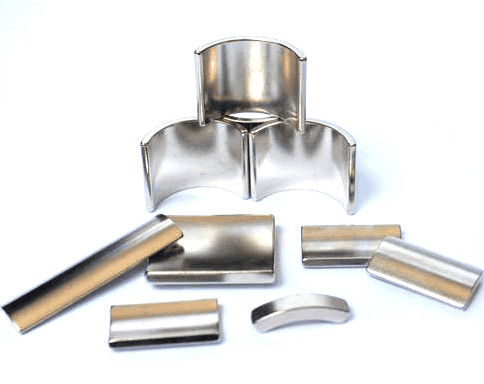 Hauptmaterialien NdFeB Superstarker Magnet Neodym-Bogensegmentmagnete für BLDC-Motor
