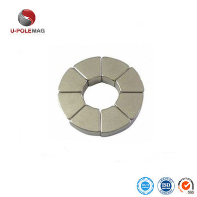 Segment Neodym-Magnet für kundenspezifische Gleichstrommotorteile 45SH-Bogen-Permanenter-Motomagnet