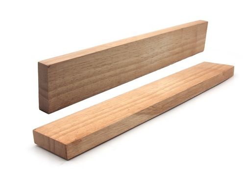 Verbessern Sie Ihre Küche mit einem Magnetmesser-Set und einem Bamboo Acacia Walnuss-Speicherblock
