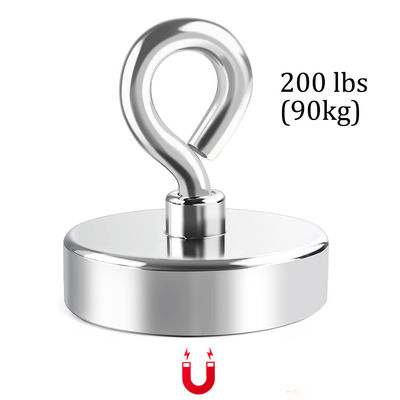Dauerfischenmagnet Dia 2,95" für Best 405 LB Neodymium Seltenerdverbundwerkstoff