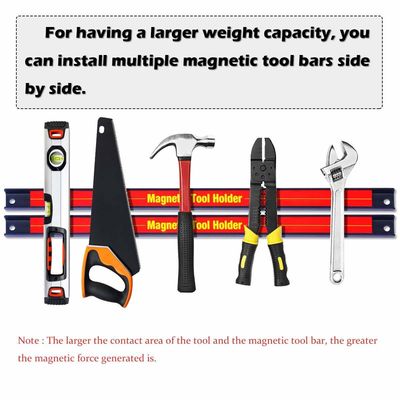 Verbessern Sie Ihre Werkzeugorganisation mit 12" magnetischem Werkzeughalterband und Ferritmagnet