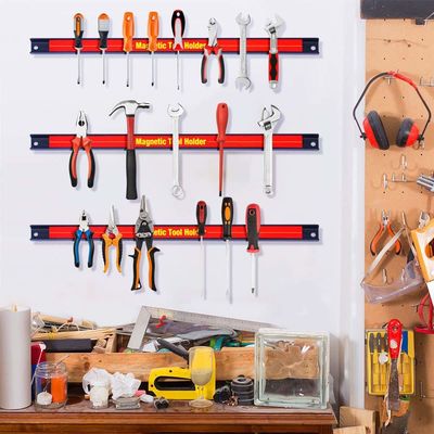 Verbessern Sie Ihre Werkzeugorganisation mit 12" magnetischem Werkzeughalterband und Ferritmagnet