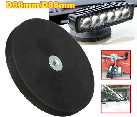 M6 M8 Gummibeschichteter Topfmagnet für Schwerlastanwendungen
