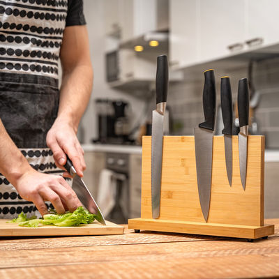 Umweltschonende Magnetische Messer-Block-Standhalter mit leistungsstarken Magneten kundenspezifischen Designs