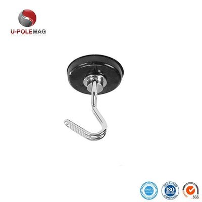 Seltener Erden-Magnethaken Schwerlast-Neodym-Magnete Modernisiertes Design mit Drehkarre