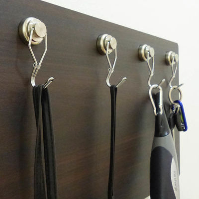 Seltener Erden-Magnethaken Schwerlast-Neodym-Magnete Modernisiertes Design mit Drehkarre