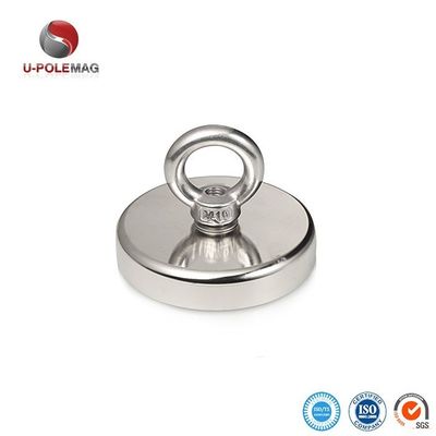 Maximale Arbeitstemperatur 80 °C 35 LB Zugkraft Ferrit-Tasse-Magnete zum Montieren
