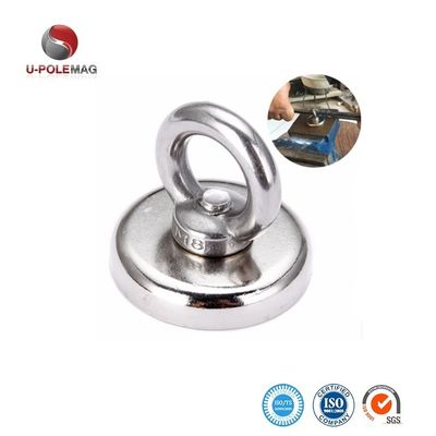 Maximale Arbeitstemperatur 80 °C 35 LB Zugkraft Ferrit-Tasse-Magnete zum Montieren