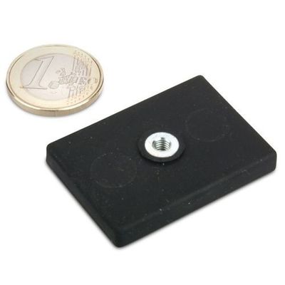 Neodymium-beschichtete Rechteckmagnete mit zwei Löchern