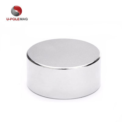 191g Gewicht N52 Silberscheibenmagnet Neodym D40x20mm mit axialer magnetisierter Richtung