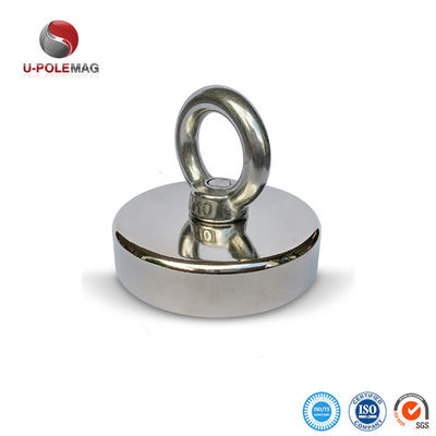 148 LBS 67 KG Zugkraft Seltenerd-POT-Magnet mit Augenschrauben D48mm und hoher Toleranz