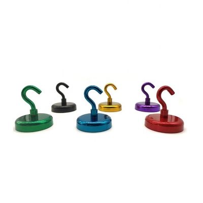 Neodym-Magnet Dekorativ Topfmagnet mit Haken D10mm-75mm und leistungsstarken Magnethaken