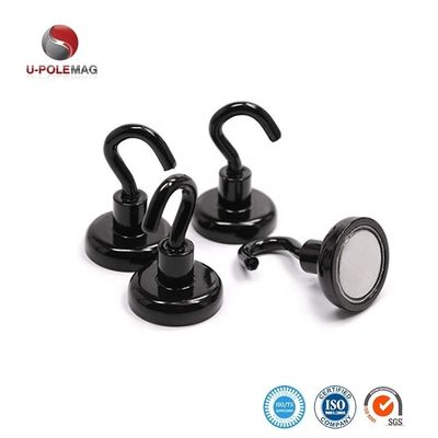 Neodym-Magnet Dekorativ Topfmagnet mit Haken D10mm-75mm und leistungsstarken Magnethaken
