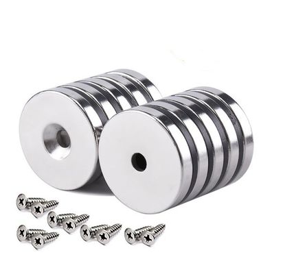 N52 Neodym-Magnet mit Industrie-Magnet-Form Topf / Tasse Form und Countersunk Loch