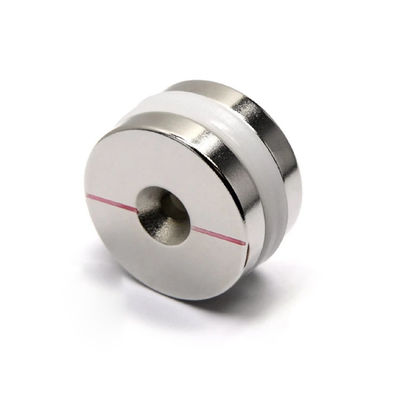 Maximale Arbeitstemperatur 60°C N52 Neodym-Diskmagnet mit M10-Gegeneröffnung
