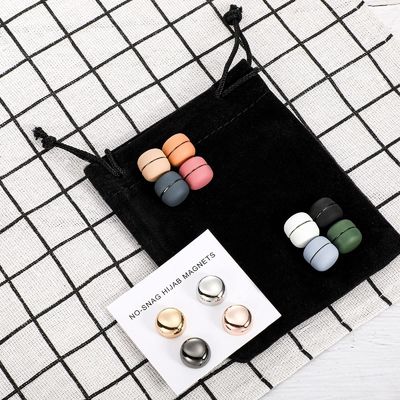 Starke nicht schnappende Hidschab-Magnetpins Multi-magnetische Pins Topf / Tassenform Achsenorientierung
