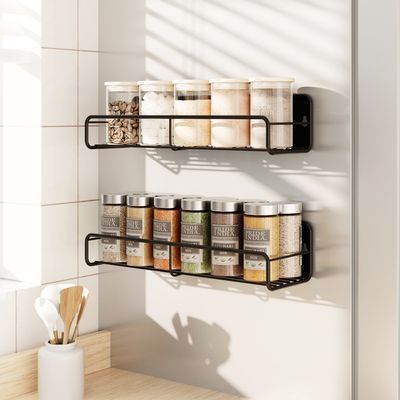 Trennbares Funktionsdesign Superstarkes 2-Schicht-Magnetgeschmacksmittelregal für Kühlschrank