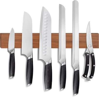16 Zoll professionelles Holzmagnetmesser mit Platzersparnis-Messerregal mit Strom ideal für Blöcke Rolltaschen
