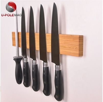 Baumholz-Küchenmesser Magnethalter Stärker leistungsstarker Messer-Rekord