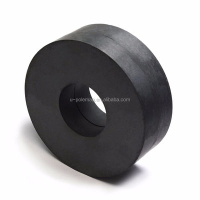 OD 115mm x ID 45mm x T20mm Großer Keramikring Magnet C8 mit Dauermaterial