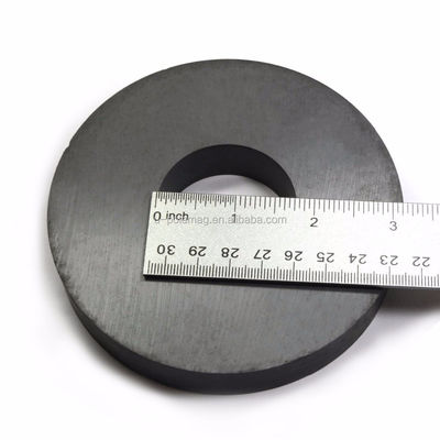 OD 115mm x ID 45mm x T20mm Großer Keramikring Magnet C8 mit Dauermaterial