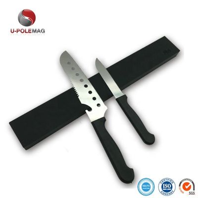 16 Zoll Matte Schwarz Silikon-Messerstreifen mit magnetischer Zugkraft Magnetmesserhalter