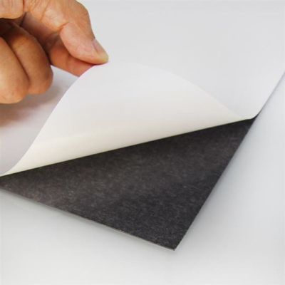 Probezeit 15-18 Tage Kautschukmagnet Flexibles Magnetblatt mit Klebstoff A4*0,75mm