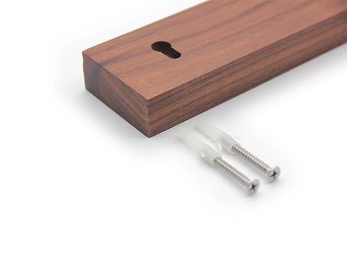 Magnetische Messerhalter aus Walnussholz für die Wand