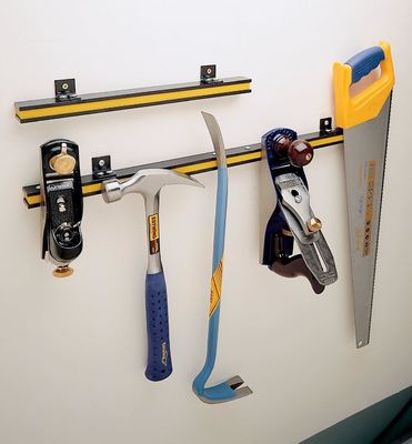 24" starke Lagerung Werkzeug-Organisator Bars Set dauerhafte Platzersparnis für Garagen-Werkstatt