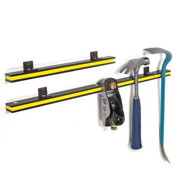 24" starke Lagerung Werkzeug-Organisator Bars Set dauerhafte Platzersparnis für Garagen-Werkstatt