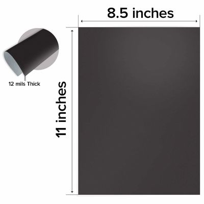 A4-Magnetblatt aus Gummi mit Selbstklebstoff Größe 297*210mm Dicke von 0,3 mm bis 2 mm