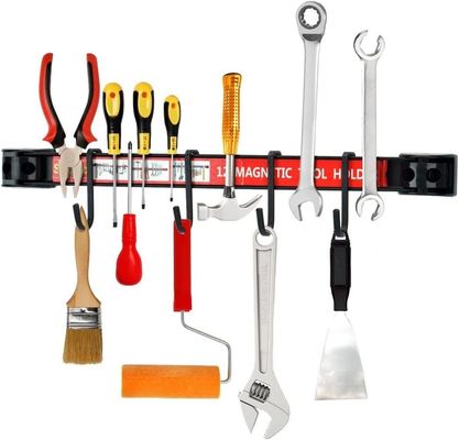 18 Zoll Magnetwerkzeugstange Set A3 Ferrit Magnet Material für organisierte Garagenlager