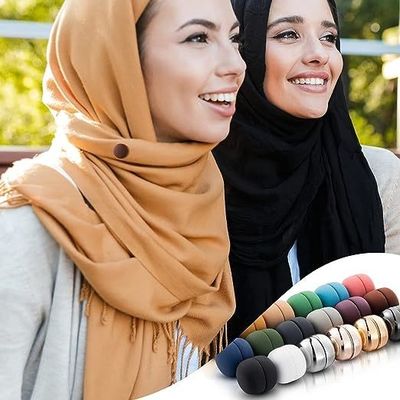 Modegeschäft Starker Magnet Hijab-Pins für Frauen Mehrfarbiger Schal Magnet-Pins