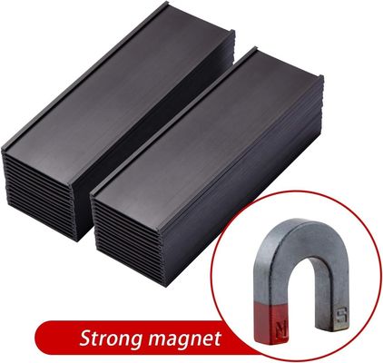 Funktionale Konstruktion Magnetische C-Profil-Kanal-Etikettenhalter für Metallregale und -regale